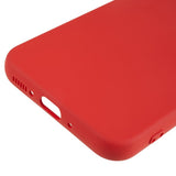EIDERWOOD Samsung Galaxy S25 FE Foret Fleksibelt Plast Mobil Cover - Rød