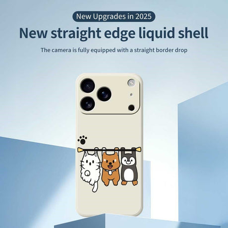 iPhone 18 Pro / 17 Pro Fleksibelt Plast Cover m. Motiv - Lilla