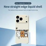 iPhone 17 Pro Fleksibelt Plast Cover m. Motiv - Sort