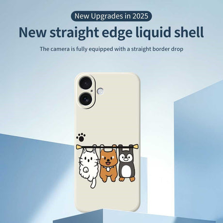iPhone 17 Fleksibelt Plast Cover m. Motiv - Lilla