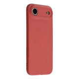 iPhone Air - EIDERWOOD Foret Fleksibelt Plast Cover - Mørkerød