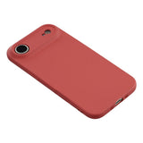 iPhone Air - EIDERWOOD Foret Fleksibelt Plast Cover - Mørkerød