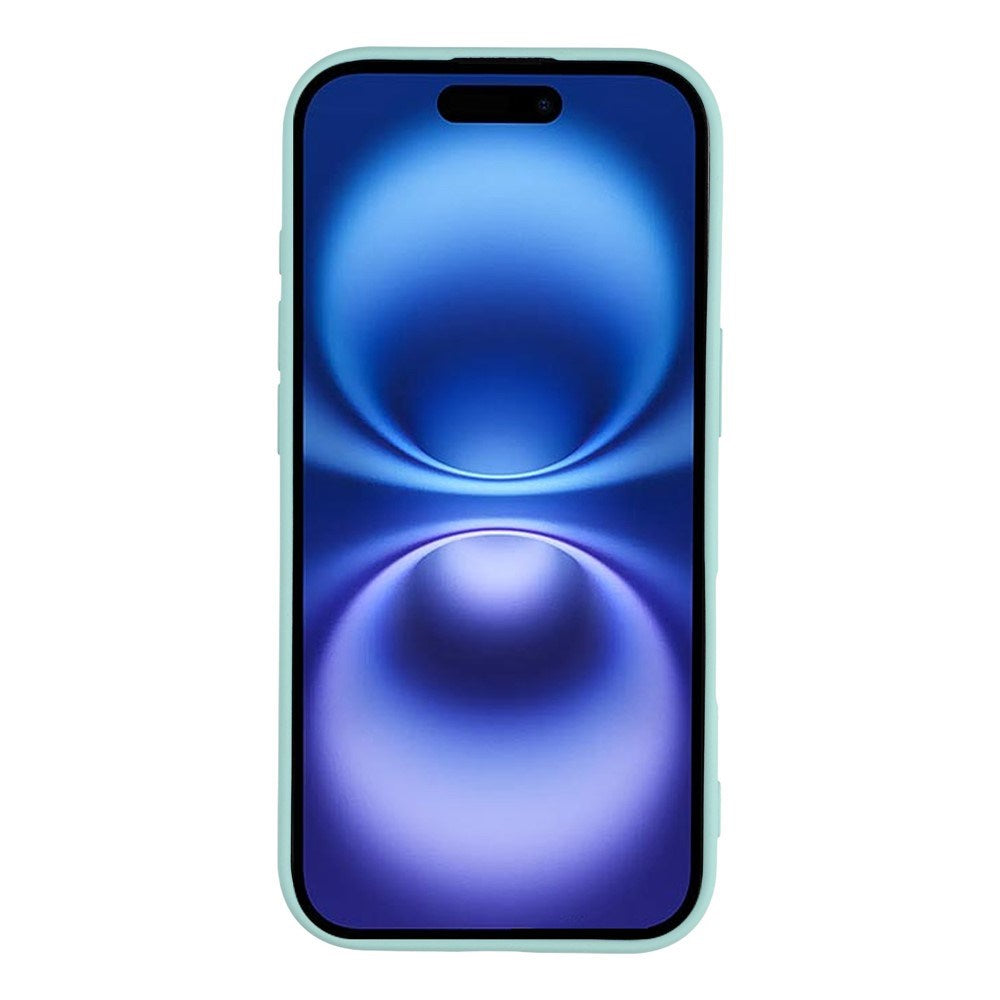 iPhone 17 - EIDERWOOD Foret Fleksibelt Plast Cover - Turkis