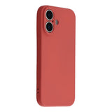 iPhone 17 - EIDERWOOD Foret Fleksibelt Plast Cover - Mørkerød