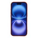 iPhone 17 - EIDERWOOD Foret Fleksibelt Plast Cover - Mørkerød