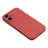 iPhone 17 - EIDERWOOD Foret Fleksibelt Plast Cover - Mørkerød