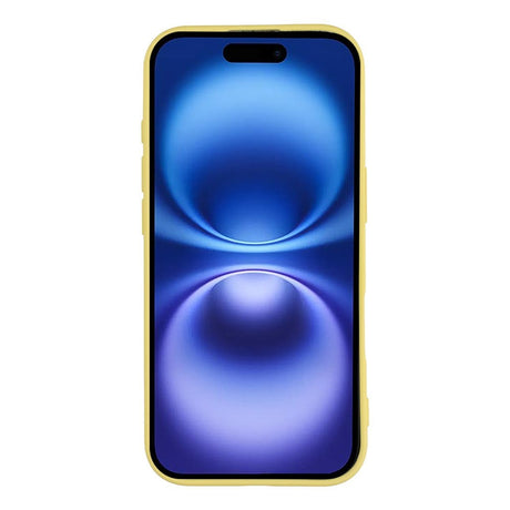 iPhone 17 - EIDERWOOD Foret Fleksibelt Plast Cover - Gul