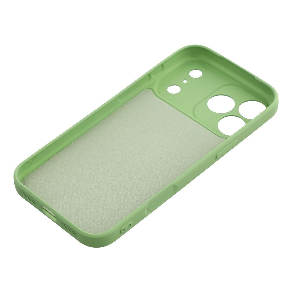 iPhone 17 Pro - EIDERWOOD Foret Fleksibelt Plast Cover - Lysegrøn