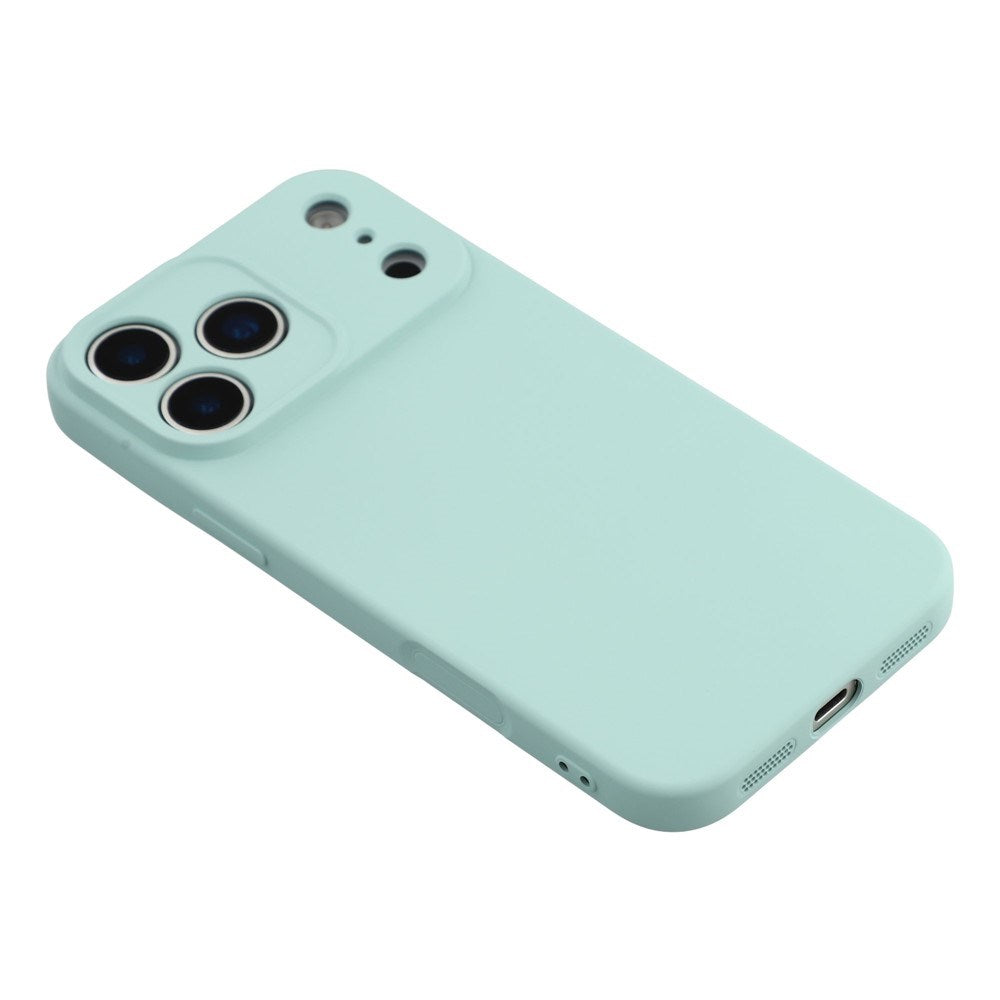 iPhone 17 Pro - EIDERWOOD Foret Fleksibelt Plast Cover - Turkis