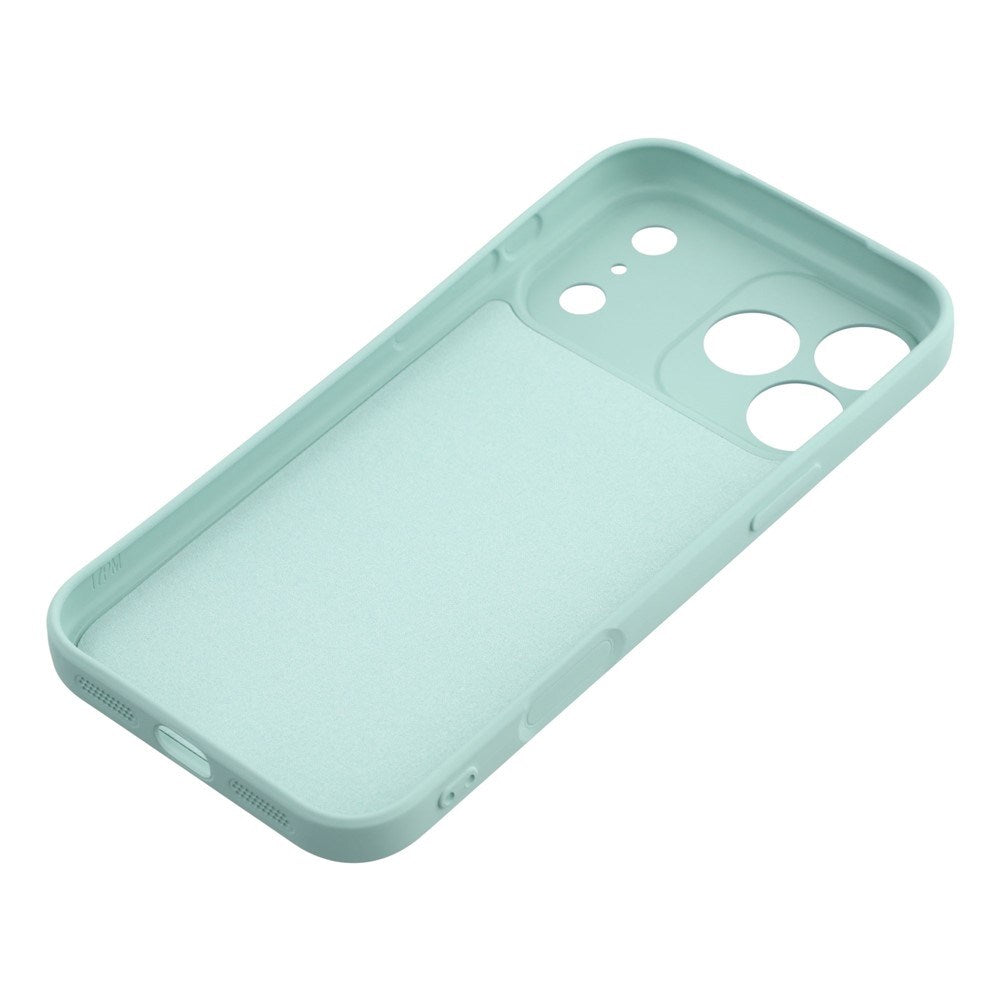 iPhone 17 Pro - EIDERWOOD Foret Fleksibelt Plast Cover - Turkis