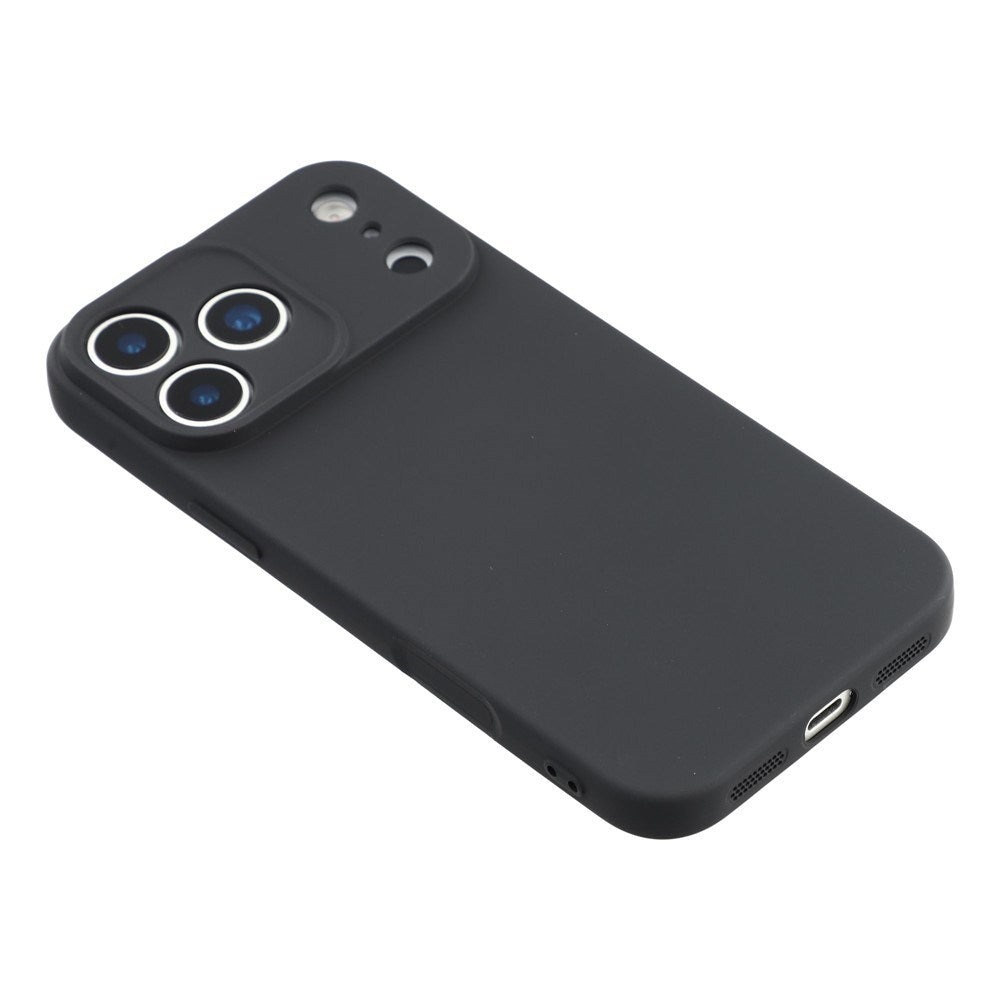 iPhone 17 Pro Max - EIDERWOOD Foret Fleksibelt Plast Cover - Sort