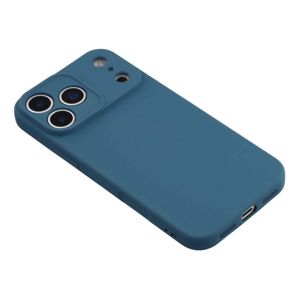 iPhone 17 Pro Max - EIDERWOOD Foret Fleksibelt Plast Cover - Blå