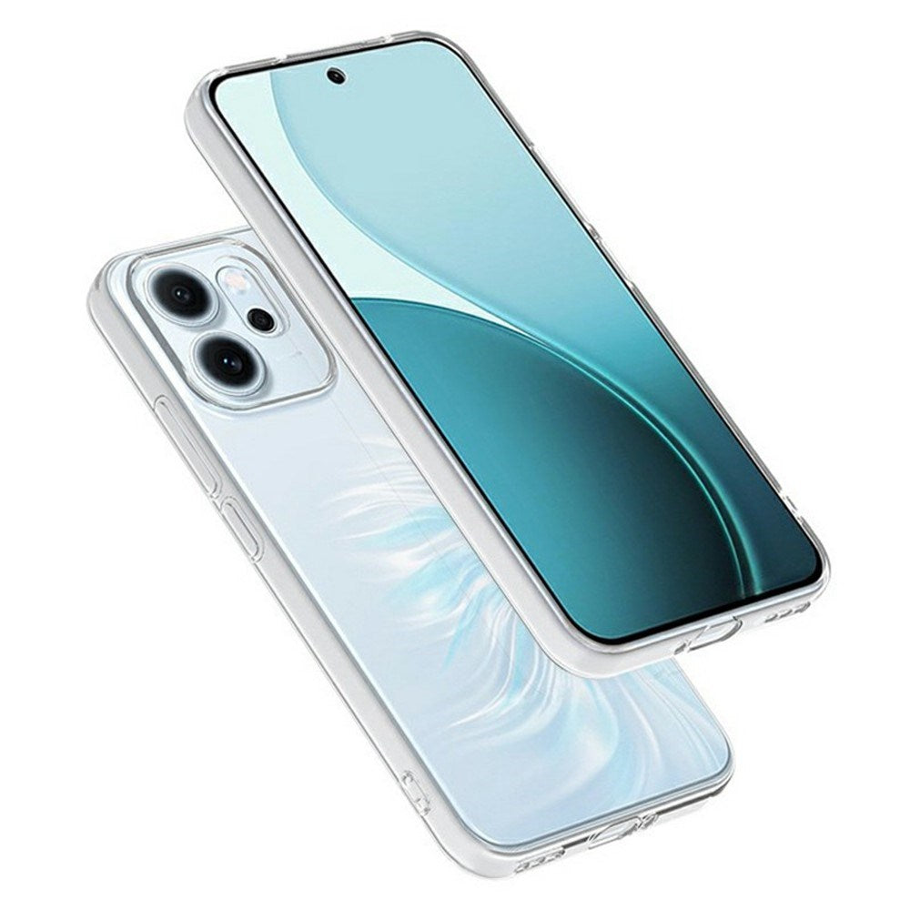 Oppo Reno14 F (5G) EIDERWOOD Fleksibelt Plastik Mobilcover - Gennemsigtig