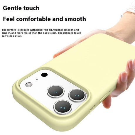 iPhone 18 Pro / 17 Pro EIDERWOOD Silikone Mobilcover - Gul