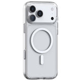 iPhone 17 Pro - TORRAS Guardian Magnetic Hybrid Plastik Cover - MagSafe Kompatibel - Gennemsigtig