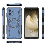 Samsung Galaxy A07 - EIDERWOOD Håndværker Cover m. Varmeafledning - MagSafe Kompatibel - Blå