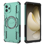 Samsung Galaxy A07 - EIDERWOOD Håndværker Cover m. Varmeafledning - MagSafe Kompatibel - Grøn