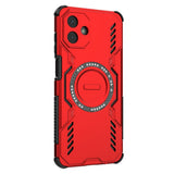 Samsung Galaxy A07 - EIDERWOOD Håndværker Cover m. Varmeafledning - MagSafe Kompatibel - Rød