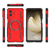 Samsung Galaxy A07 - EIDERWOOD Håndværker Cover m. Varmeafledning - MagSafe Kompatibel - Rød