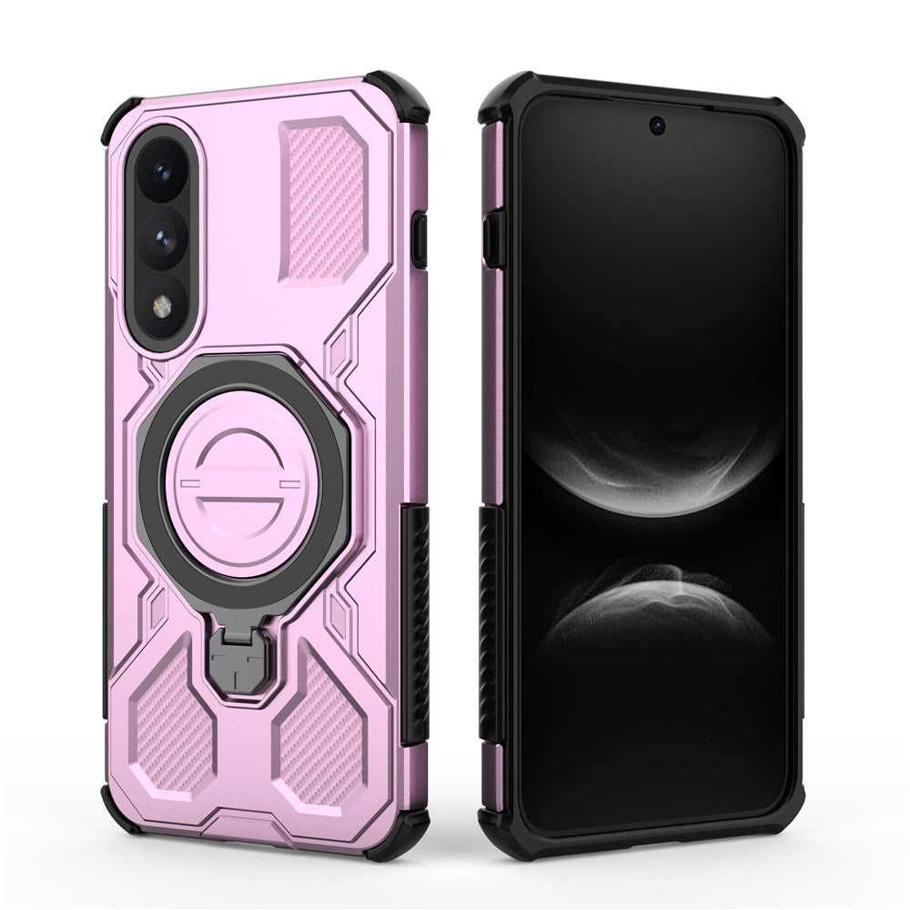 OnePlus Nord 5 - EIDERWOOD Hybrid Håndværker Cover m. Kickstand - MagSafe Kompatibel - Lyserød