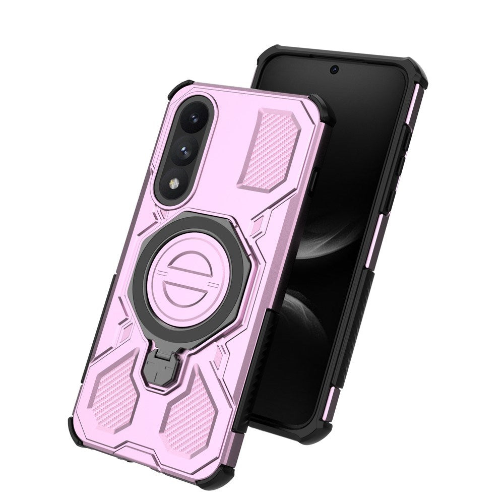 OnePlus Nord 5 - EIDERWOOD Hybrid Håndværker Cover m. Kickstand - MagSafe Kompatibel - Lyserød
