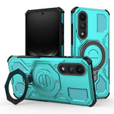 OnePlus Nord 5 - EIDERWOOD Hybrid Håndværker Cover m. Kickstand - MagSafe Kompatibel - Turkis