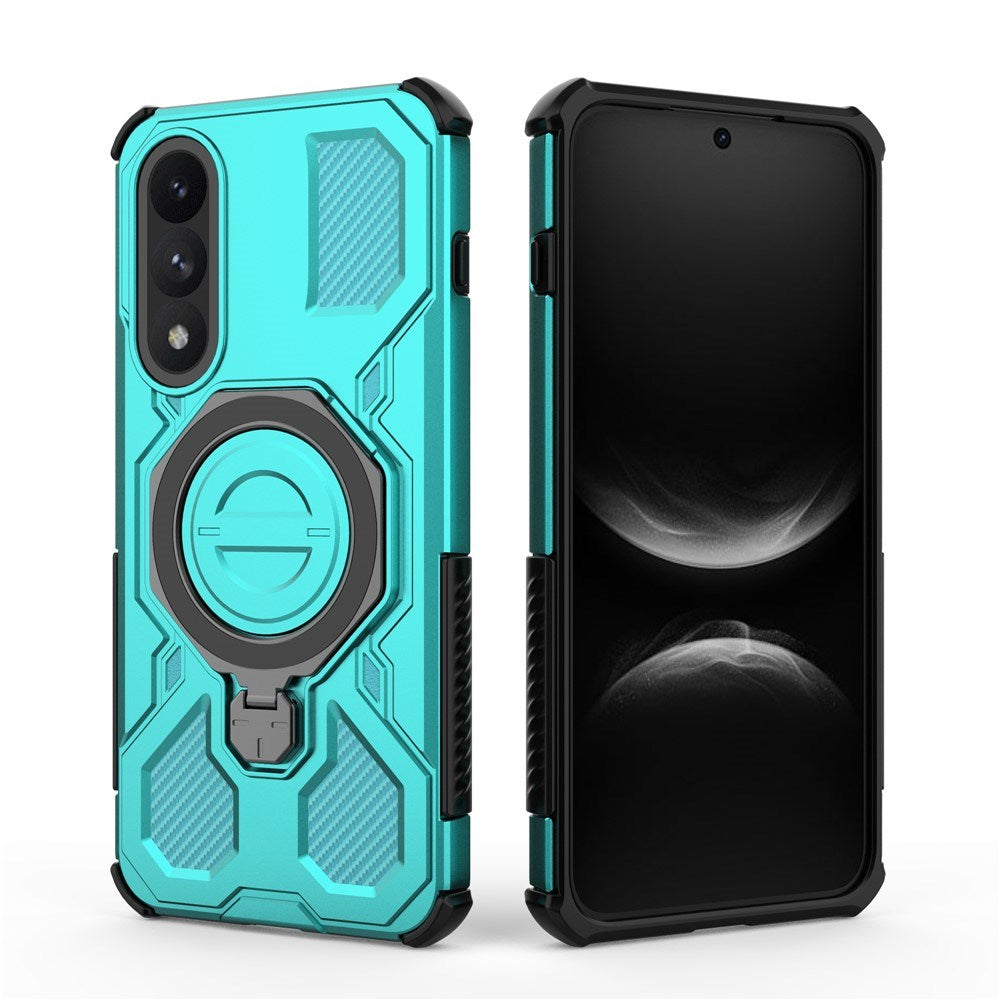 OnePlus Nord 5 - EIDERWOOD Hybrid Håndværker Cover m. Kickstand - MagSafe Kompatibel - Turkis
