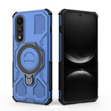 OnePlus Nord 5 - EIDERWOOD Hybrid Håndværker Cover m. Kickstand - MagSafe Kompatibel - Blå