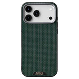 ABEEL iPhone 18 Pro / 17 Pro Textured Micro-Embossing Cover - MagSafe Kompatibel - Grøn