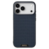 ABEEL iPhone 18 Pro / 17 Pro Textured Micro-Embossing Cover - MagSafe Kompatibel - Blå