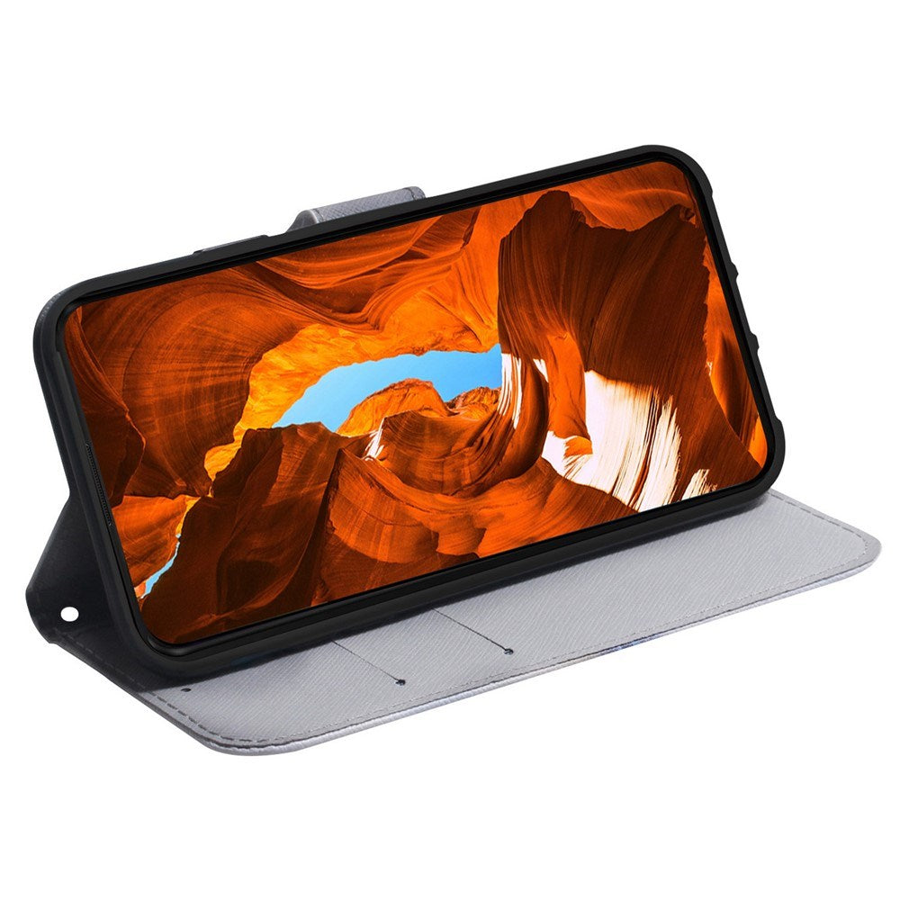 Samsung Galaxy S25 FE - EIDERWOOD Kunstlæder Flip Case m. Motiv - Hund