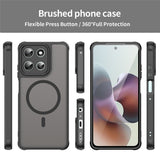 Motorola Moto G56 - EIDERWOOD Hybrid Plastik Cover - MagSafe Kompatibel - Sort