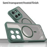 Motorola Moto G56 - EIDERWOOD Hybrid Plastik Cover - MagSafe Kompatibel - Grøn