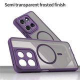 Motorola Moto G56 - EIDERWOOD Hybrid Plastik Cover - MagSafe Kompatibel - Lilla