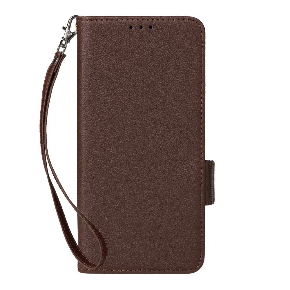 EIDERWOOD Fairphone (Gen. 6+ / Gen. 6) Flip Cover m. Strop & Ståfunktion - Brun
