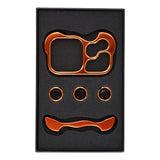 iPhone 17 Pro Max 2-i-1 Metal Bumper Cover - Orange