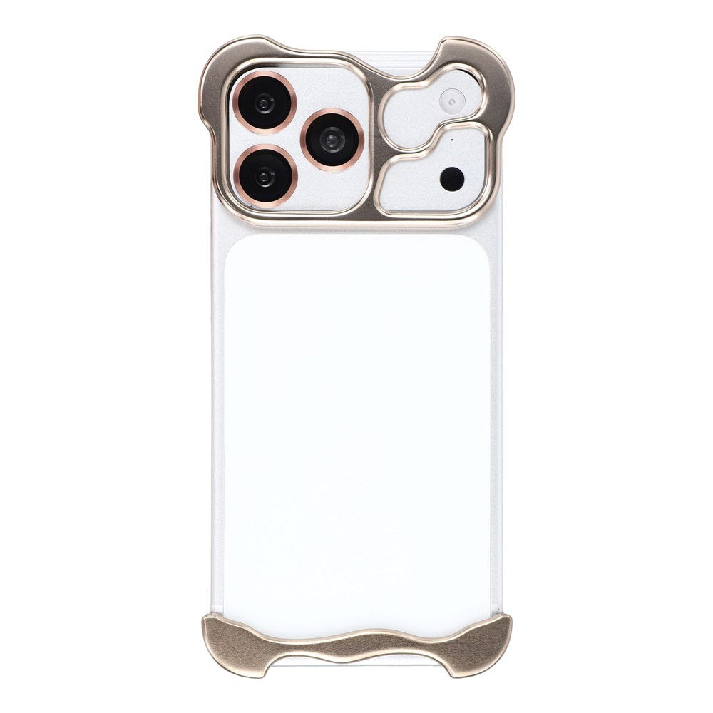 iPhone 17 Pro Max 2-i-1 Metal Bumper Cover - Guld