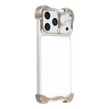 iPhone 17 Pro Max 2-i-1 Metal Bumper Cover - Guld