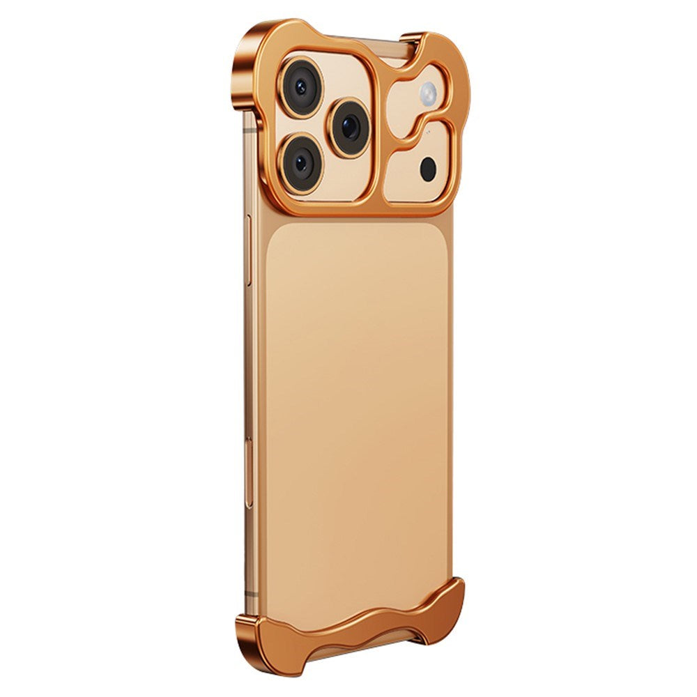 iPhone 17 Pro 2-i-1 Metal Bumper Cover - Orange