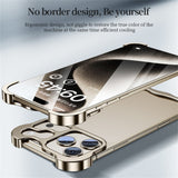 iPhone 17 Pro 2-i-1 Metal Bumper Cover - Orange