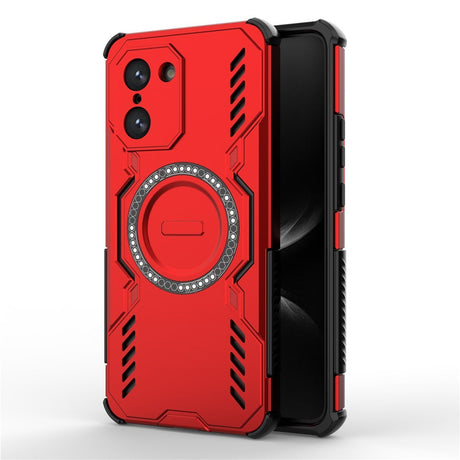 OnePlus Nord CE5 - EIDERWOOD Håndværker Cover m. Varmeafledning - MagSafe Kompatibel - Rød