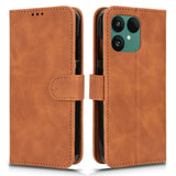 Fairphone 6 EIDERWOOD Kunstlæder Flip Cover - Brun