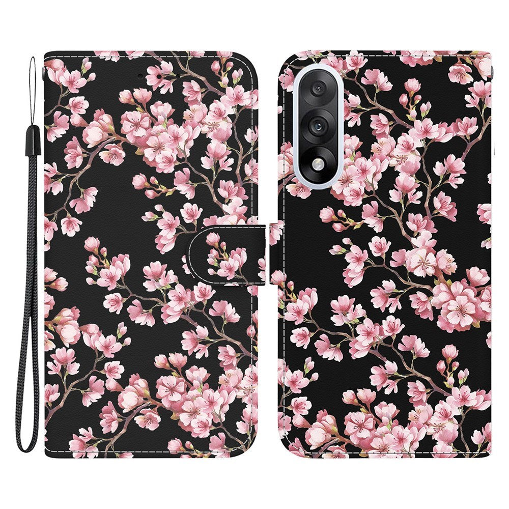 EIDERWOOD OnePlus Nord 5 Kunstlæder Cover m. Pung & Strop - Blommetræ m. Blomster