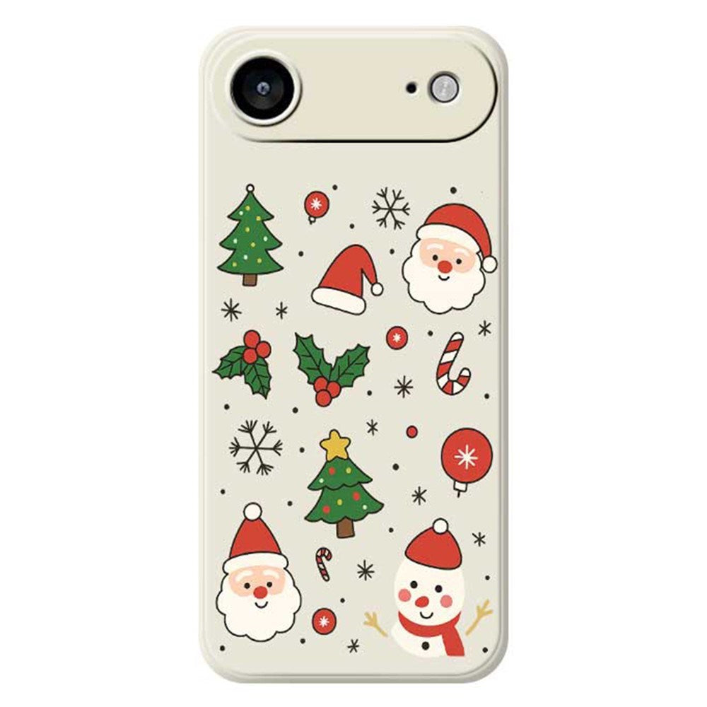 EIDERWOOD iPhone Air Jule Mobilcover - Fleksibelt Plastik - Julemotiver / Beige