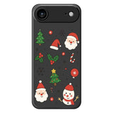 EIDERWOOD iPhone Air Jule Mobilcover - Fleksibelt Plastik - Julemotiver / Sort