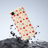 EIDERWOOD iPhone Air Jule Mobilcover - Fleksibelt Plastik - Juleslik / Beige