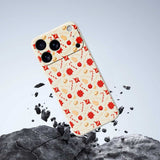 EIDERWOOD iPhone 17 Pro Jule Mobilcover - Fleksibelt Plastik - Juleslik / Sort