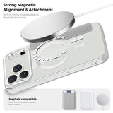 EIDERWOOD iPhone 17 Pro Max Flip Mobil Cover m. Gennemsigtig Bagside - MagSafe Kompatibel - Grå
