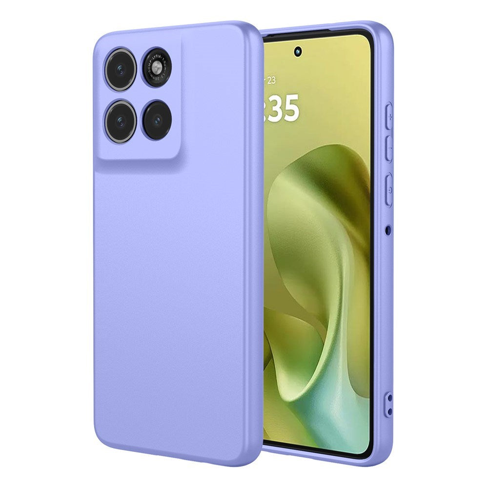 EIDERWOOD Motorola Moto G86 Foret Fleksibelt Plast Bagside Cover - Lilla