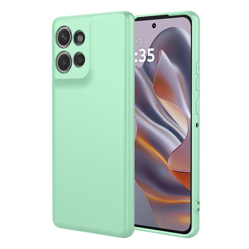 Motorola Edge 60 Neo / 50 Neo / ThinkPhone 25 ENKAY Silikone Mobil Cover - Lysegrøn